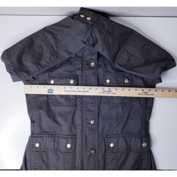 J. CREW Women's Size Medium Downtown Field Utility Jacket Hunter Green in VGUC - Picture 7 of 15
